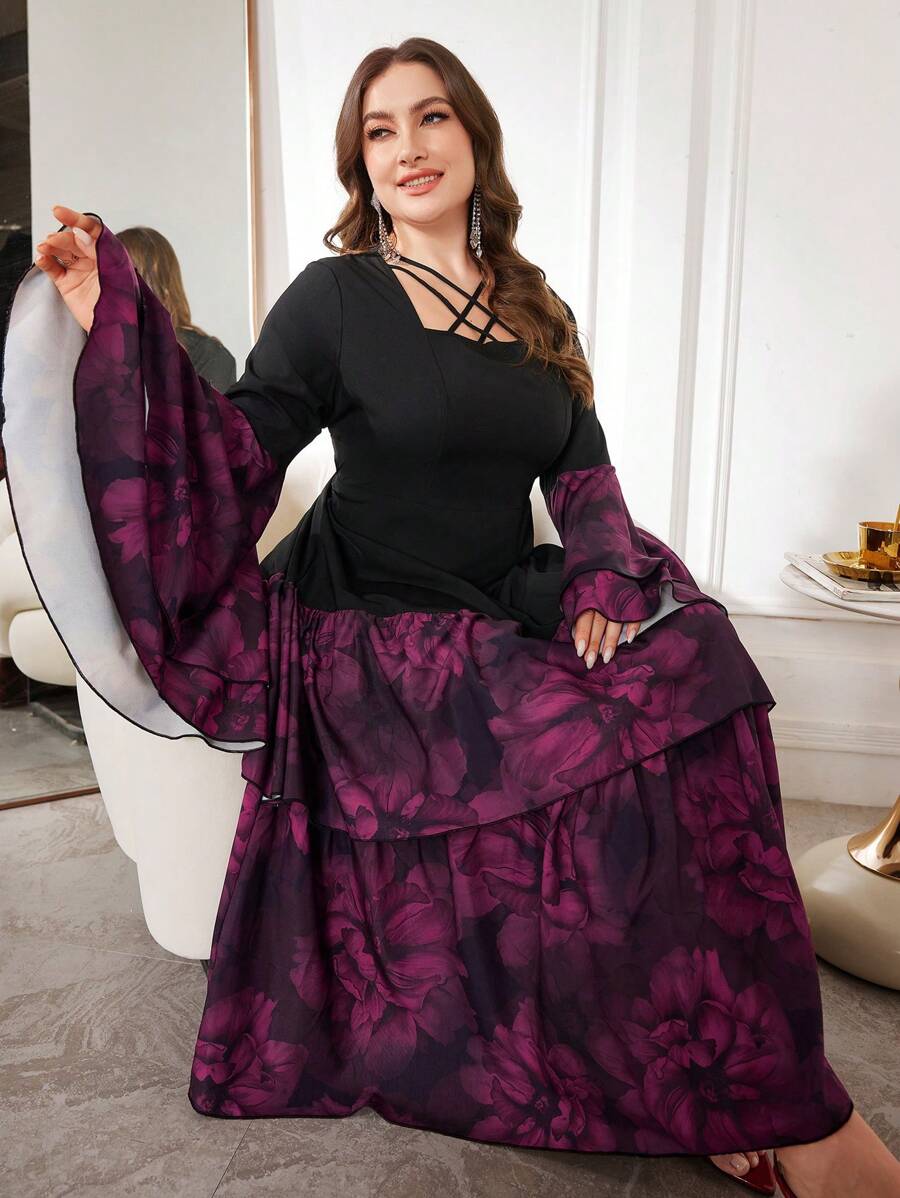 فساتين مقاسات كبيرة