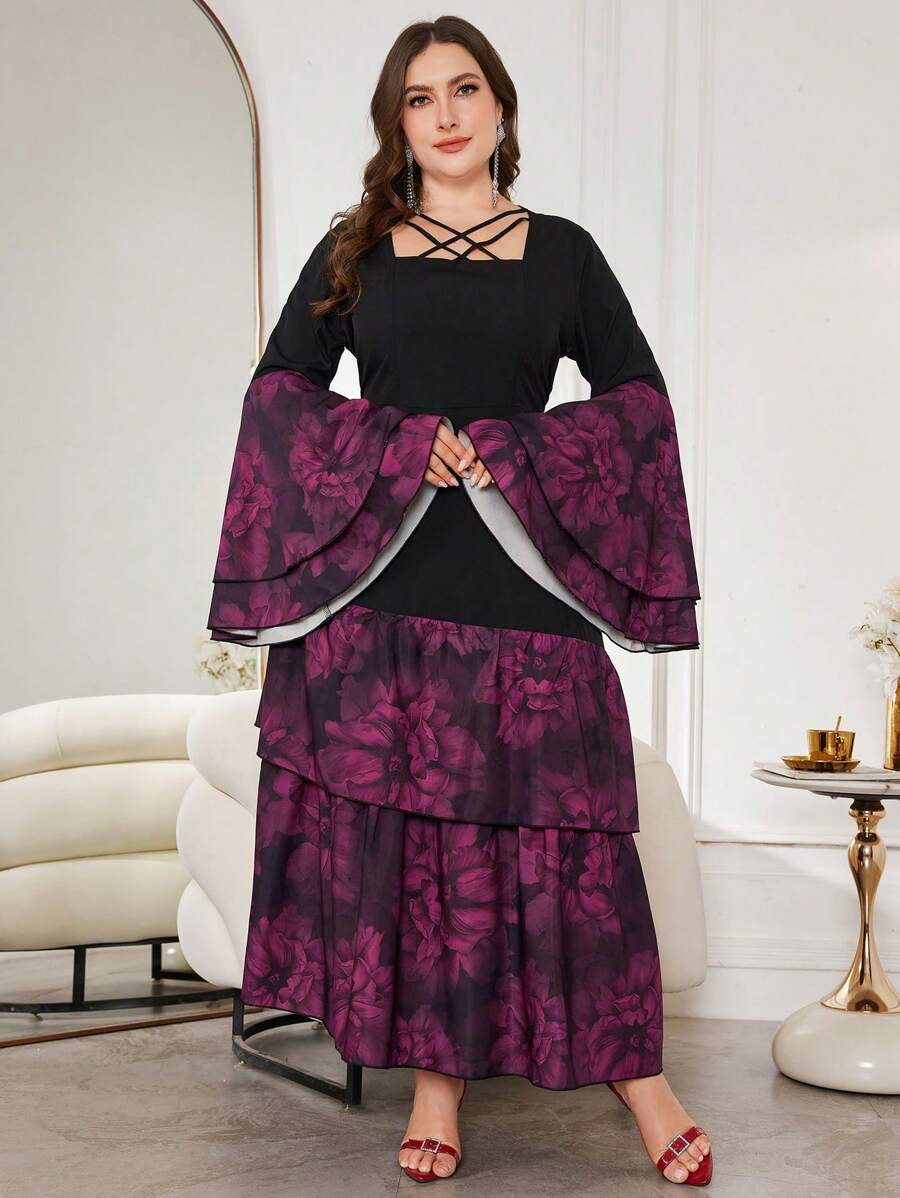 فساتين مقاسات كبيرة