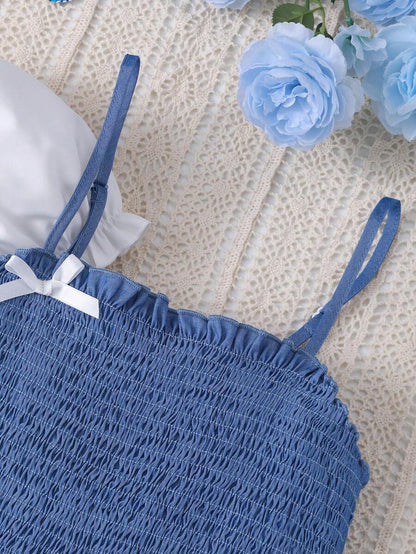 طقم قطعتين للفتاة المراهقة