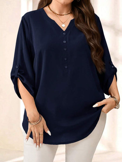 قميص نسائي لحجم كبير