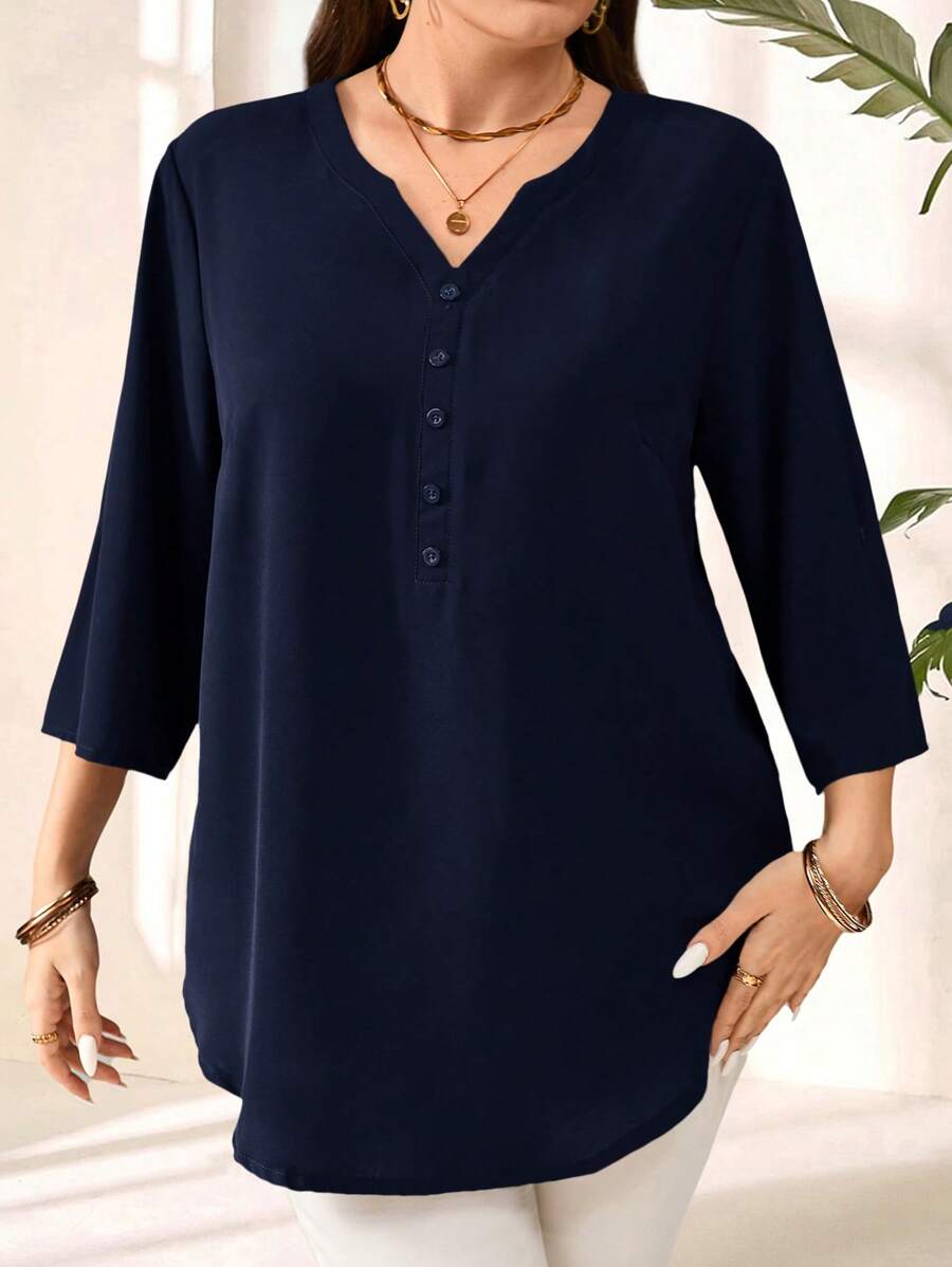 قميص نسائي لحجم كبير