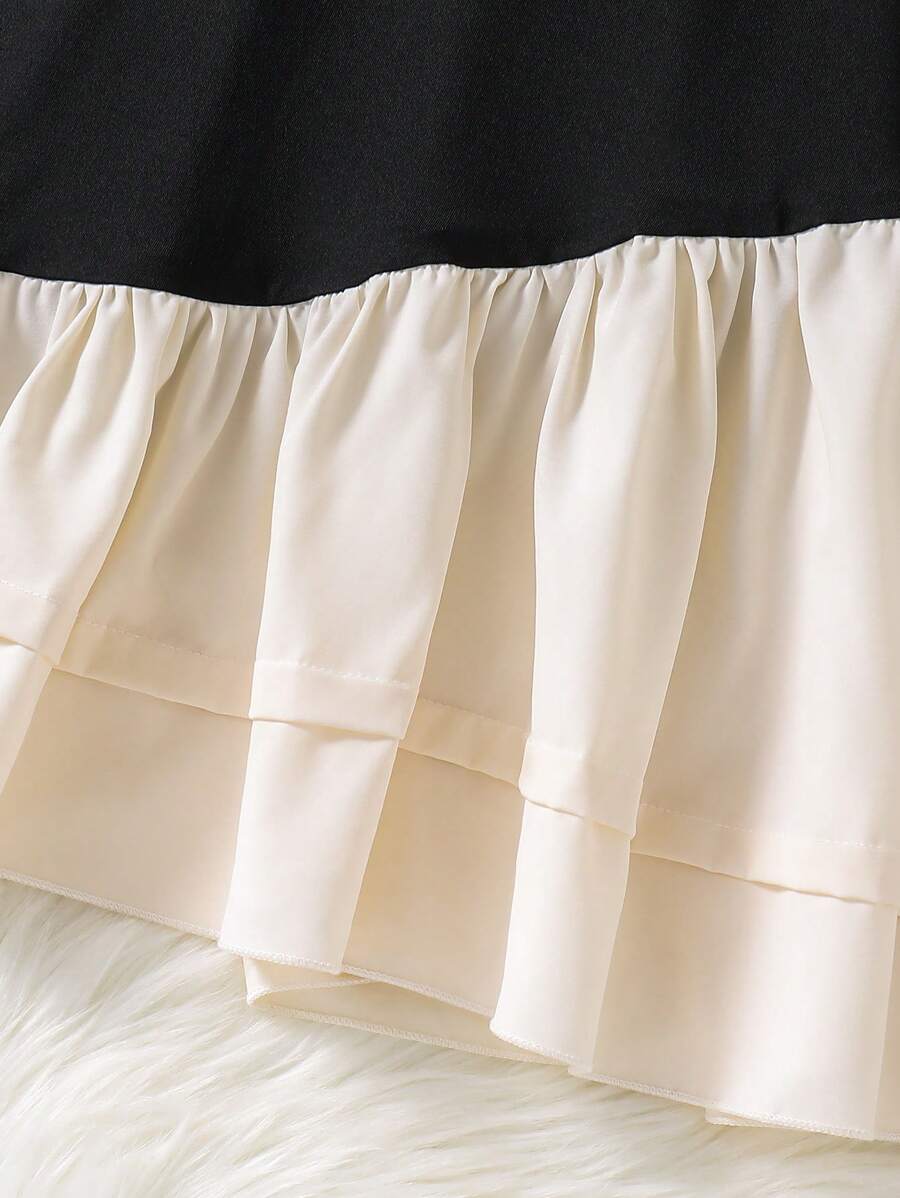 فستان بناتي بلونين