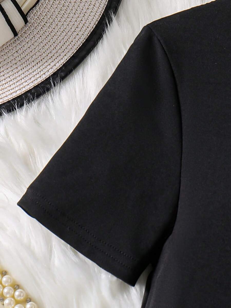 فستان بناتي بلونين