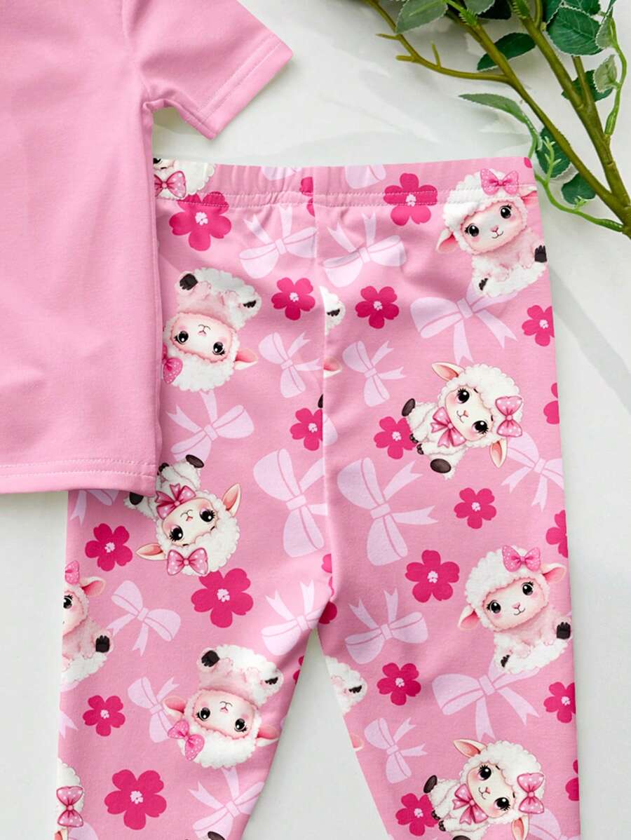 طقم بيجاما اطفال بناتي