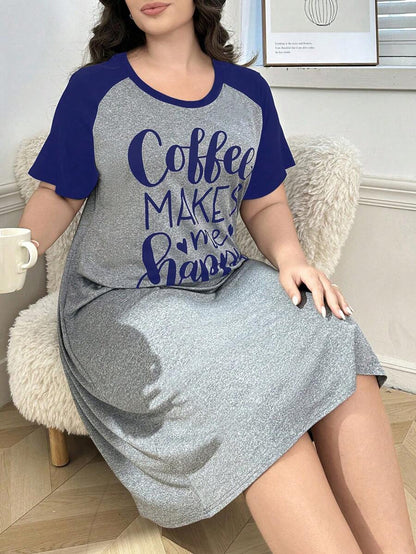 فساتين نوم مقاسات كبيرة