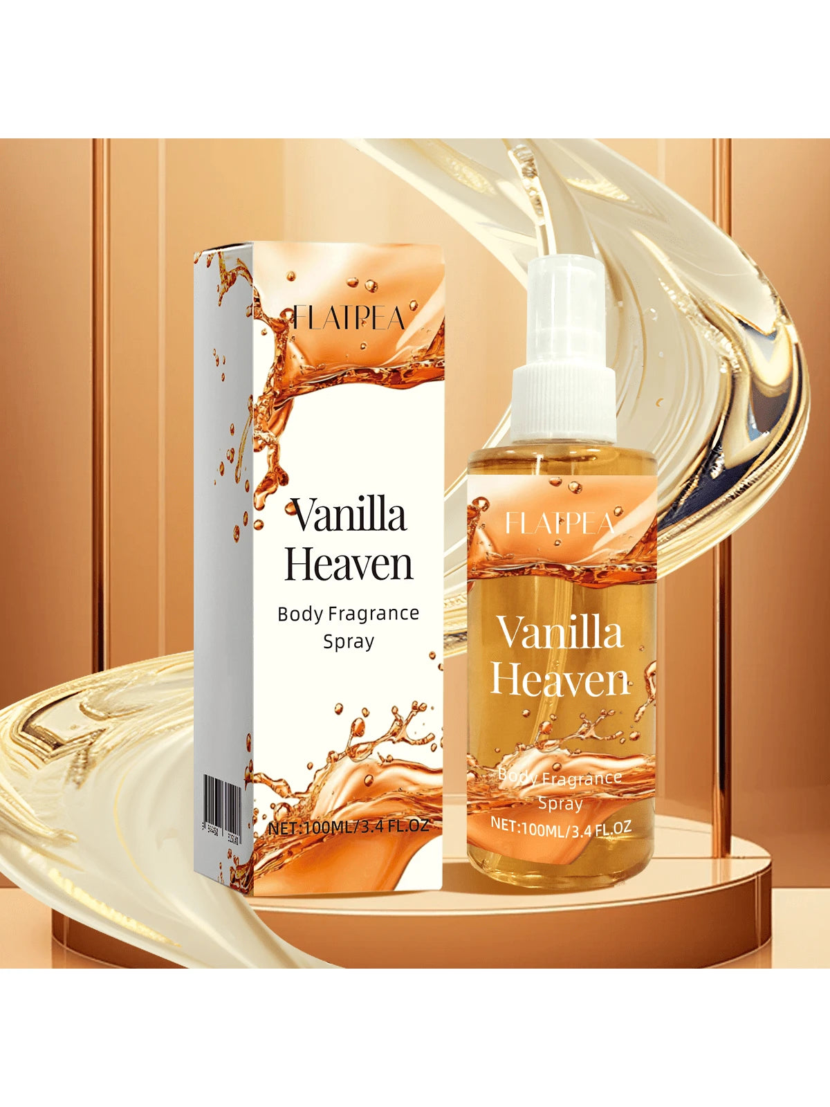 زجاجة رذاذ عطري بعطر الفانيليا مقاس 100مل