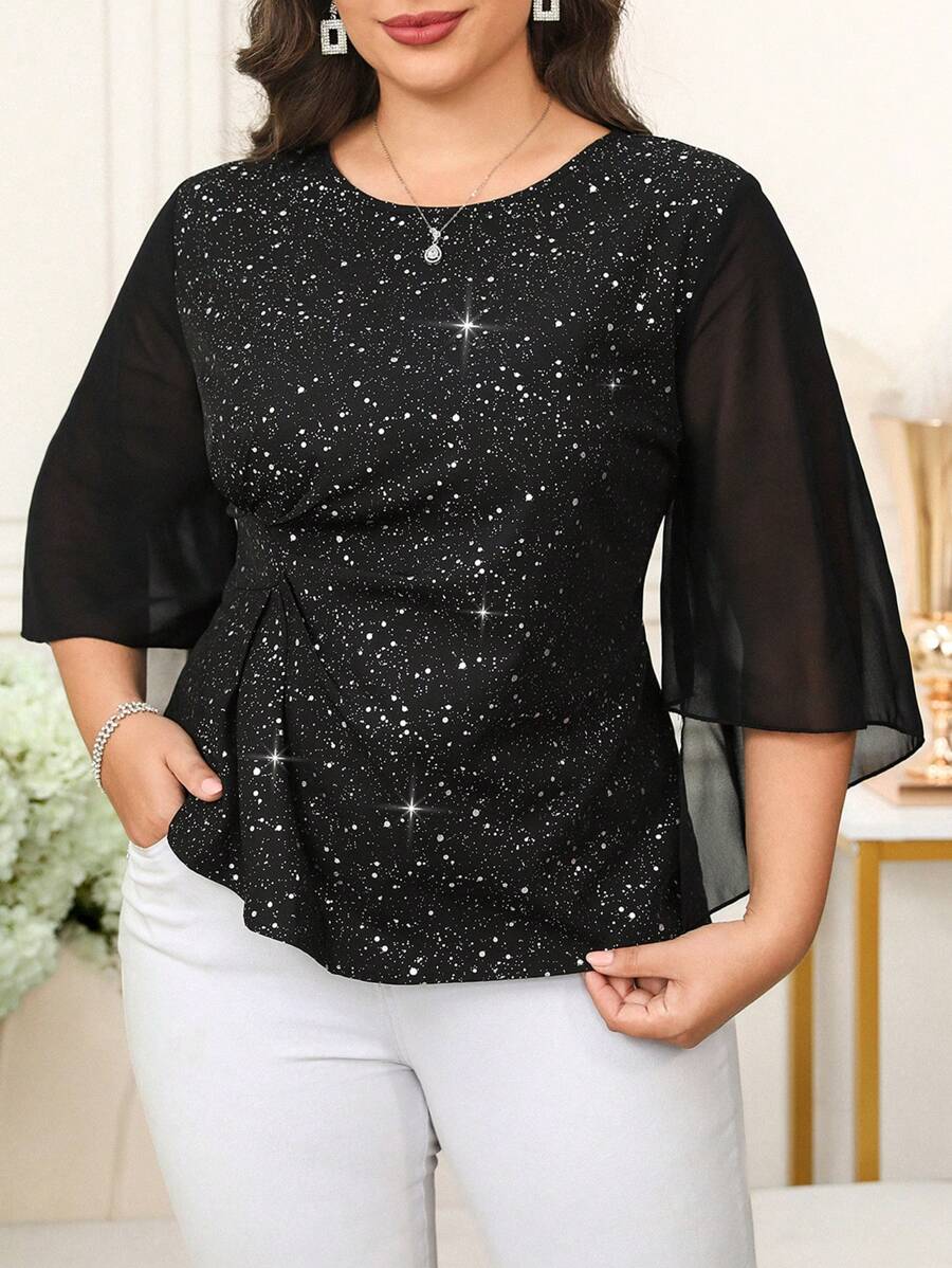 ملابس نسائية علوية مقاسات كبيرة