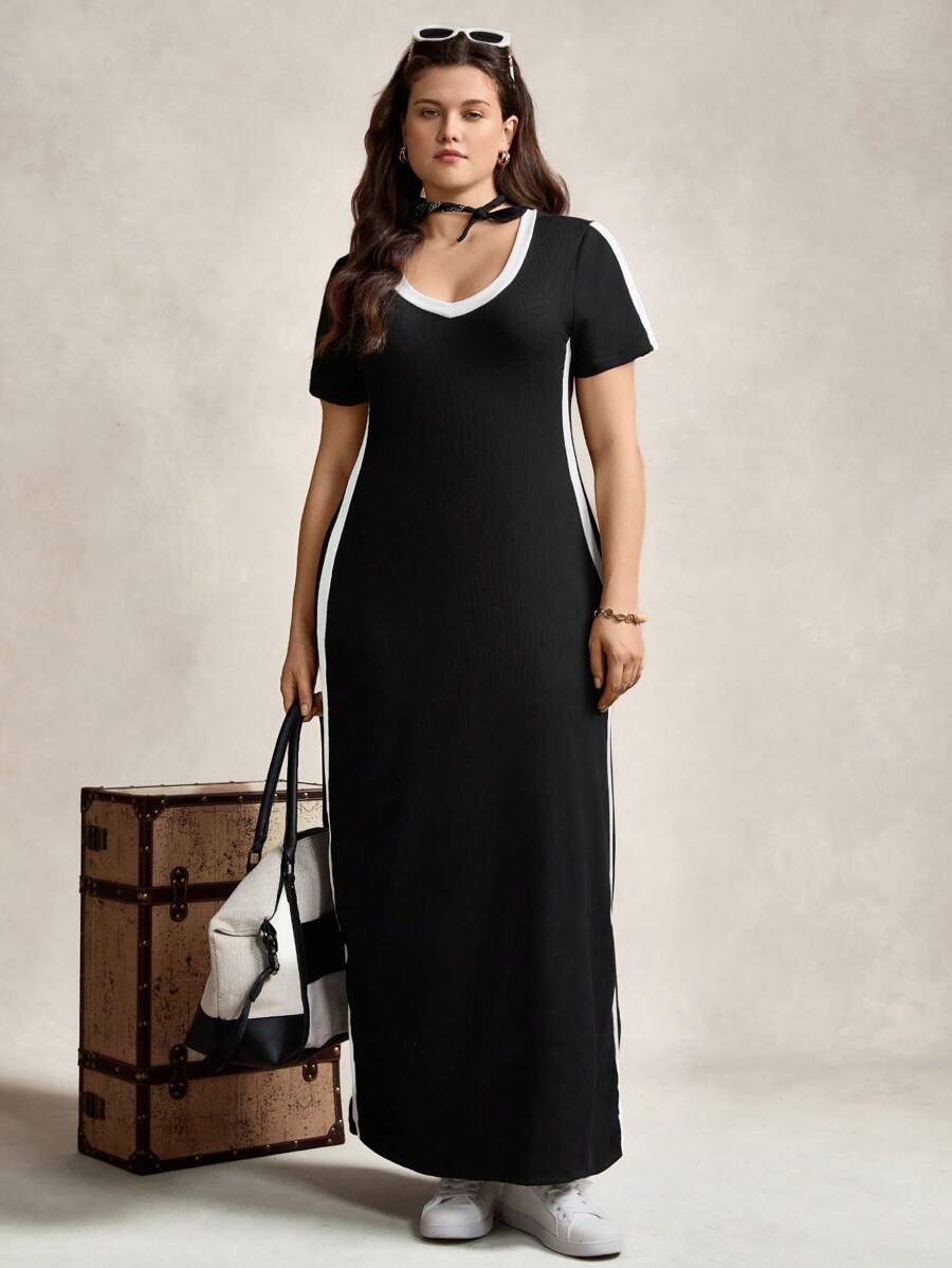 فساتين مقاسات كبيرة