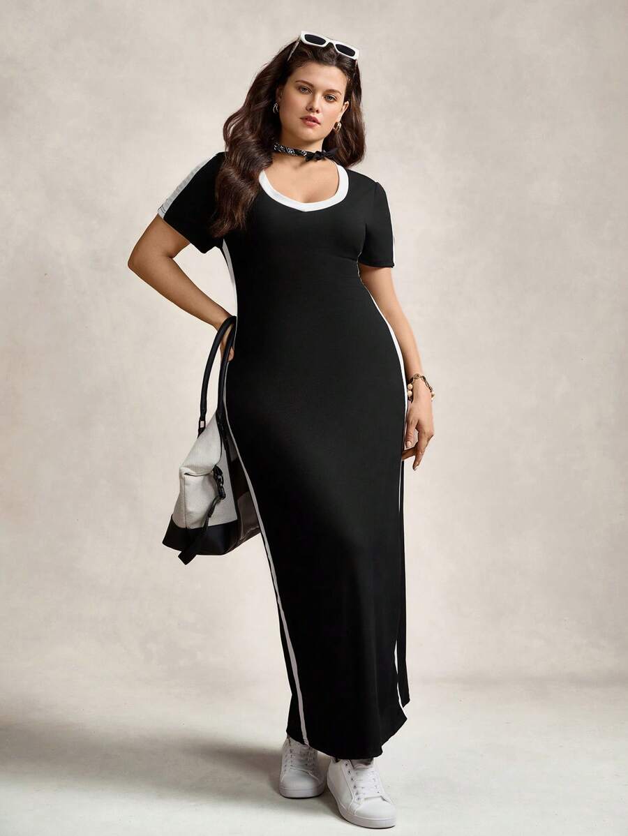 فساتين مقاسات كبيرة