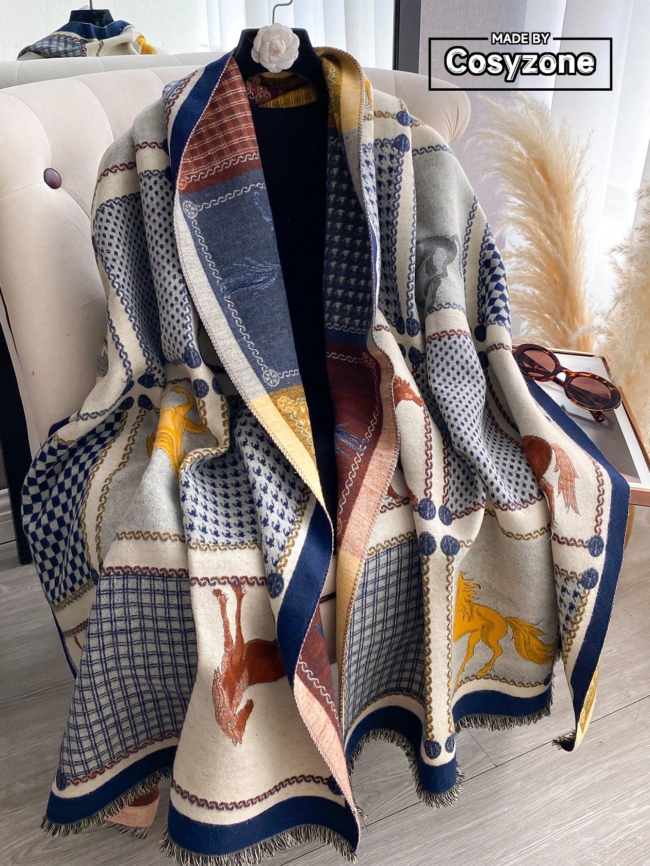 أوشحة نسائية وإكسسوارات أوشحة