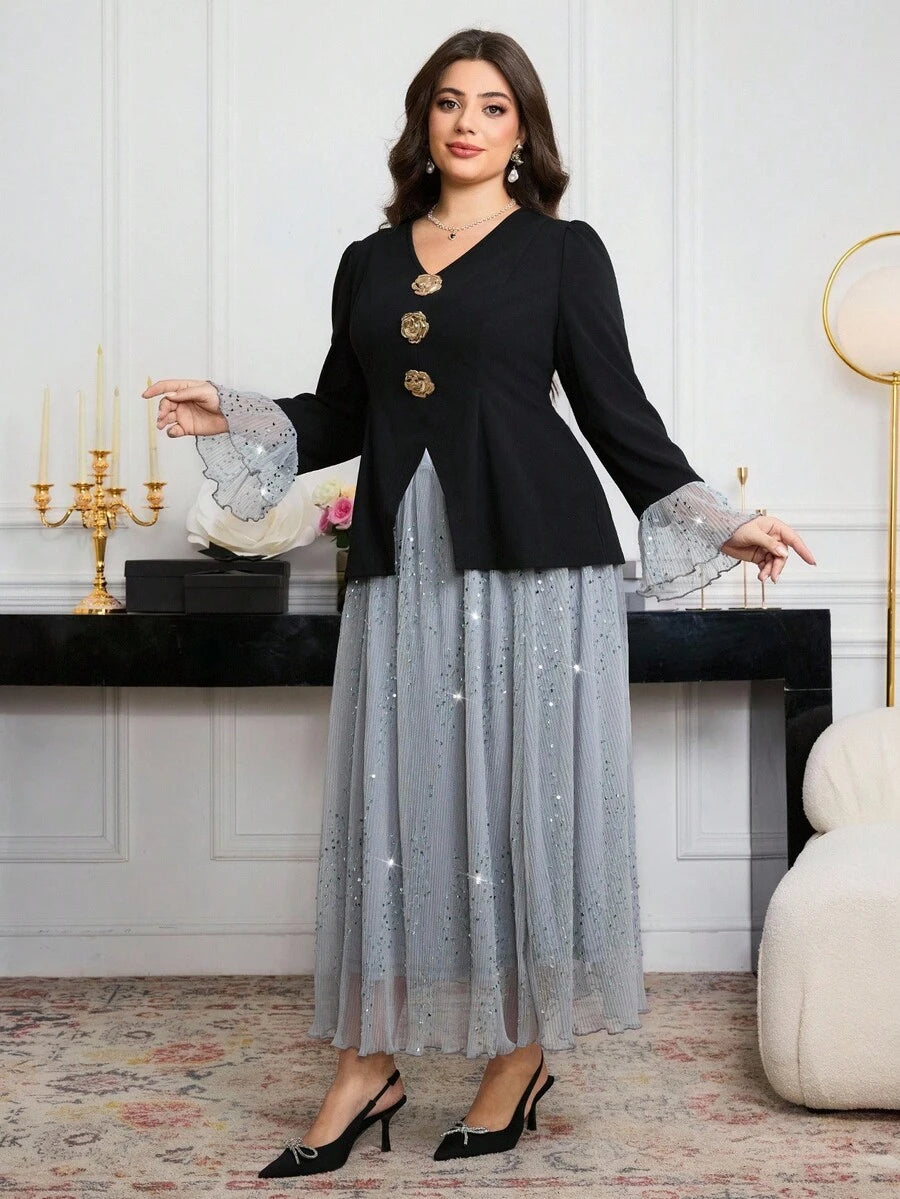 أطقم منسقة مقاس كبير