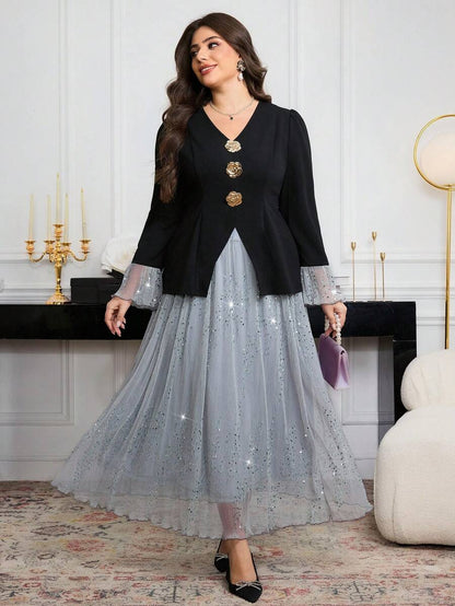 أطقم منسقة مقاس كبير