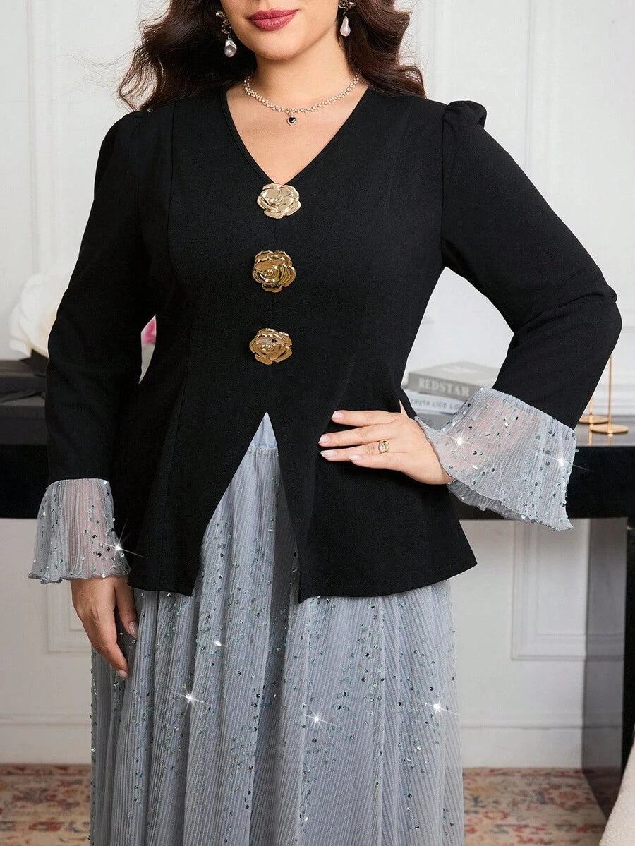 أطقم منسقة مقاس كبير