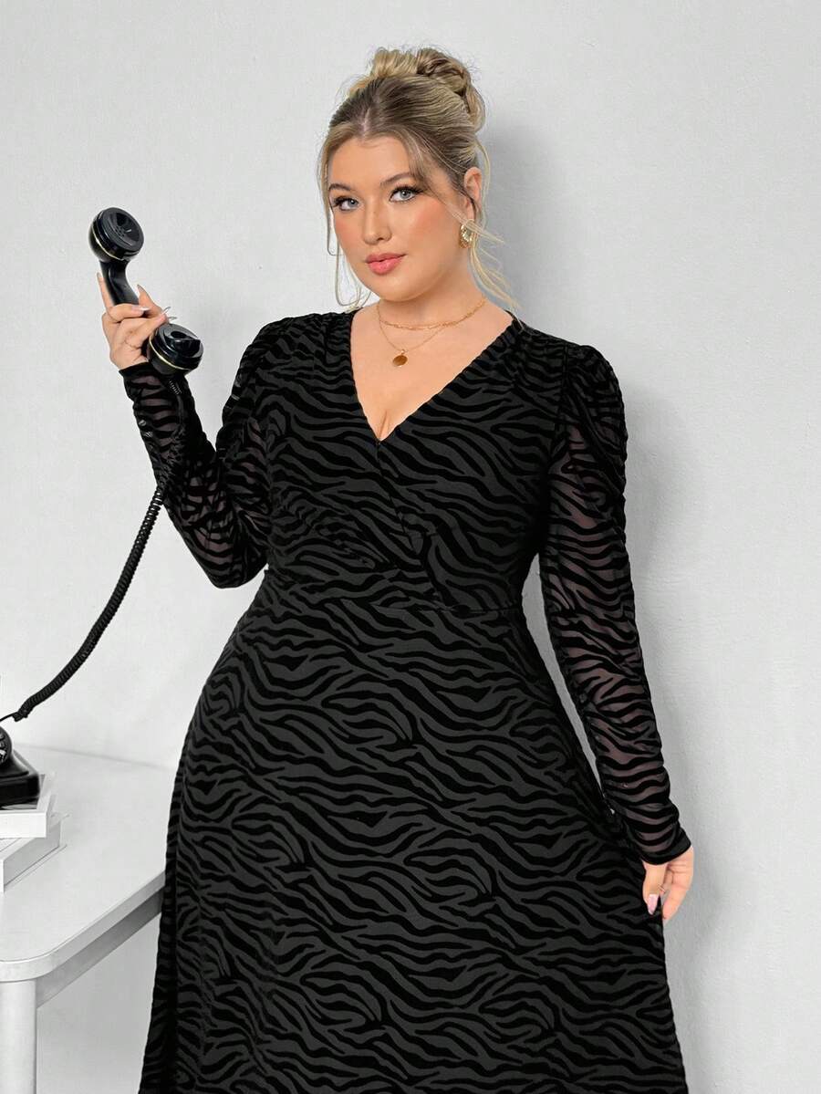 فساتين مقاسات كبيرة