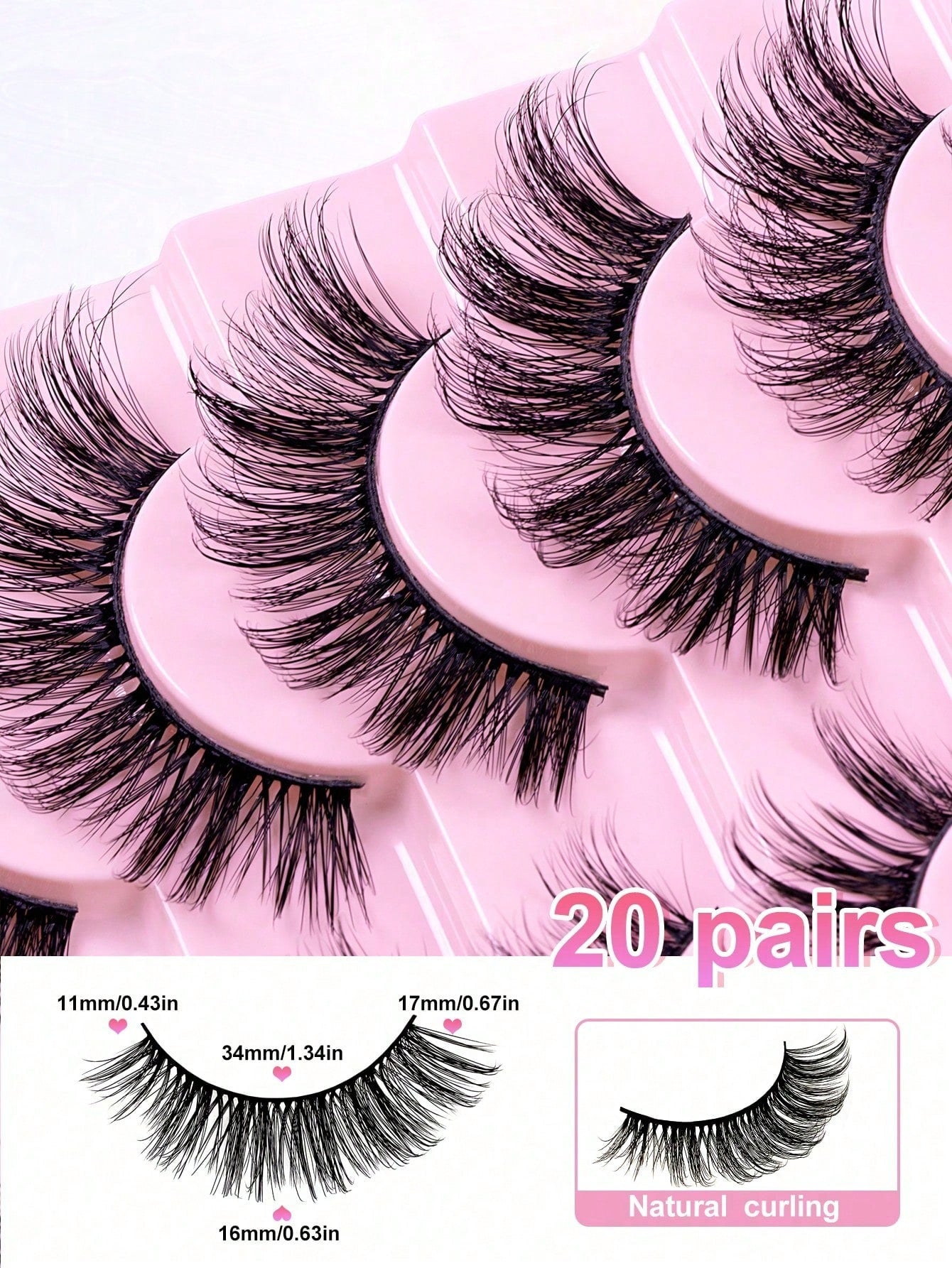 الرموش الصناعية واللاصقات