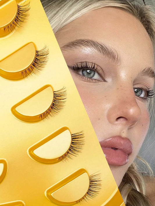 الرموش الصناعية واللاصقات