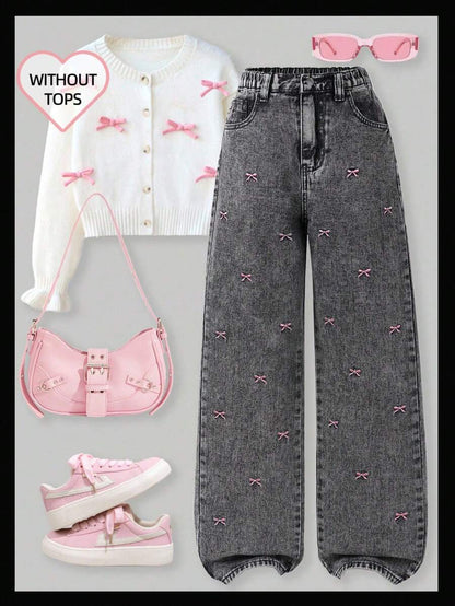 بنطلون جينز بناتي