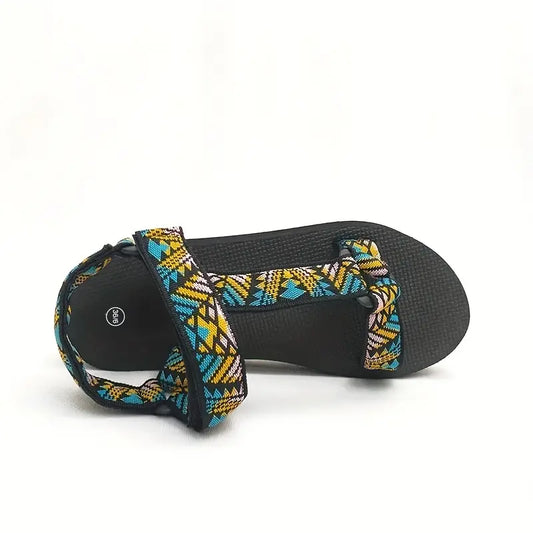 حذاء صندل نسائي للمقاسات الكبيرة للصيف