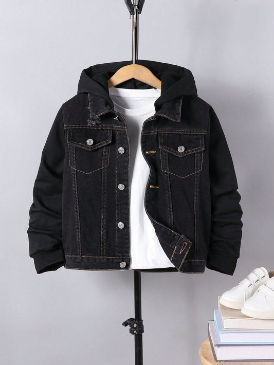 جاكيتات دينيم فتى صغير