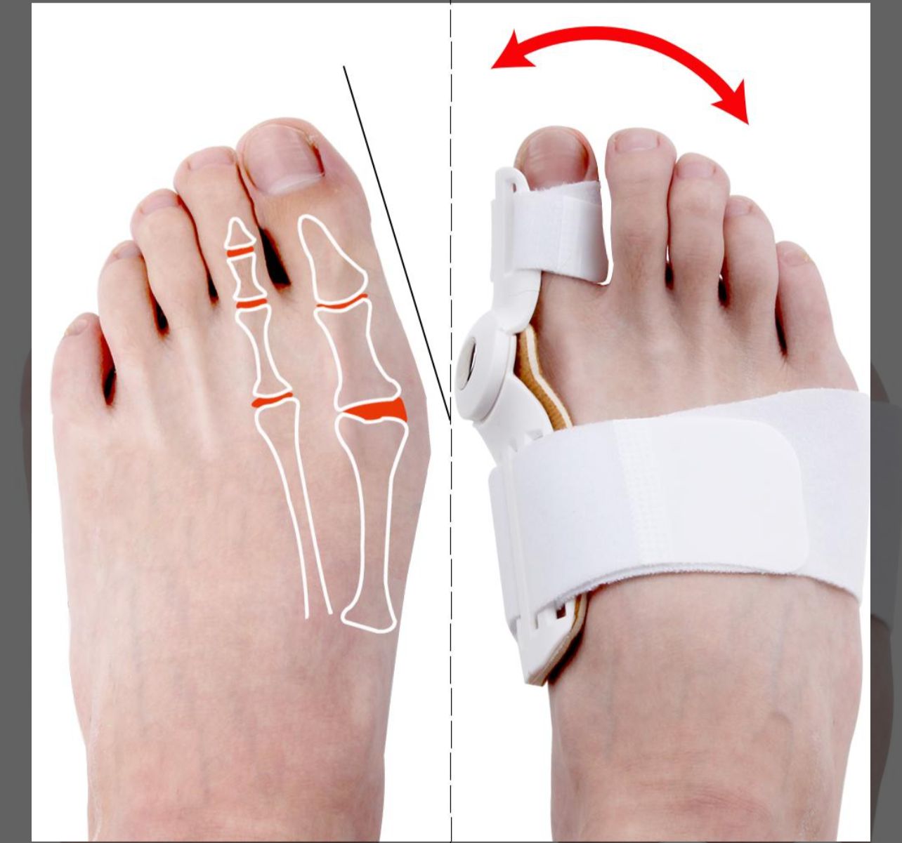 قطعة واحدة جوارب أصابع للاستخدام المنزلي لكلا الجنسين بلون أحادي