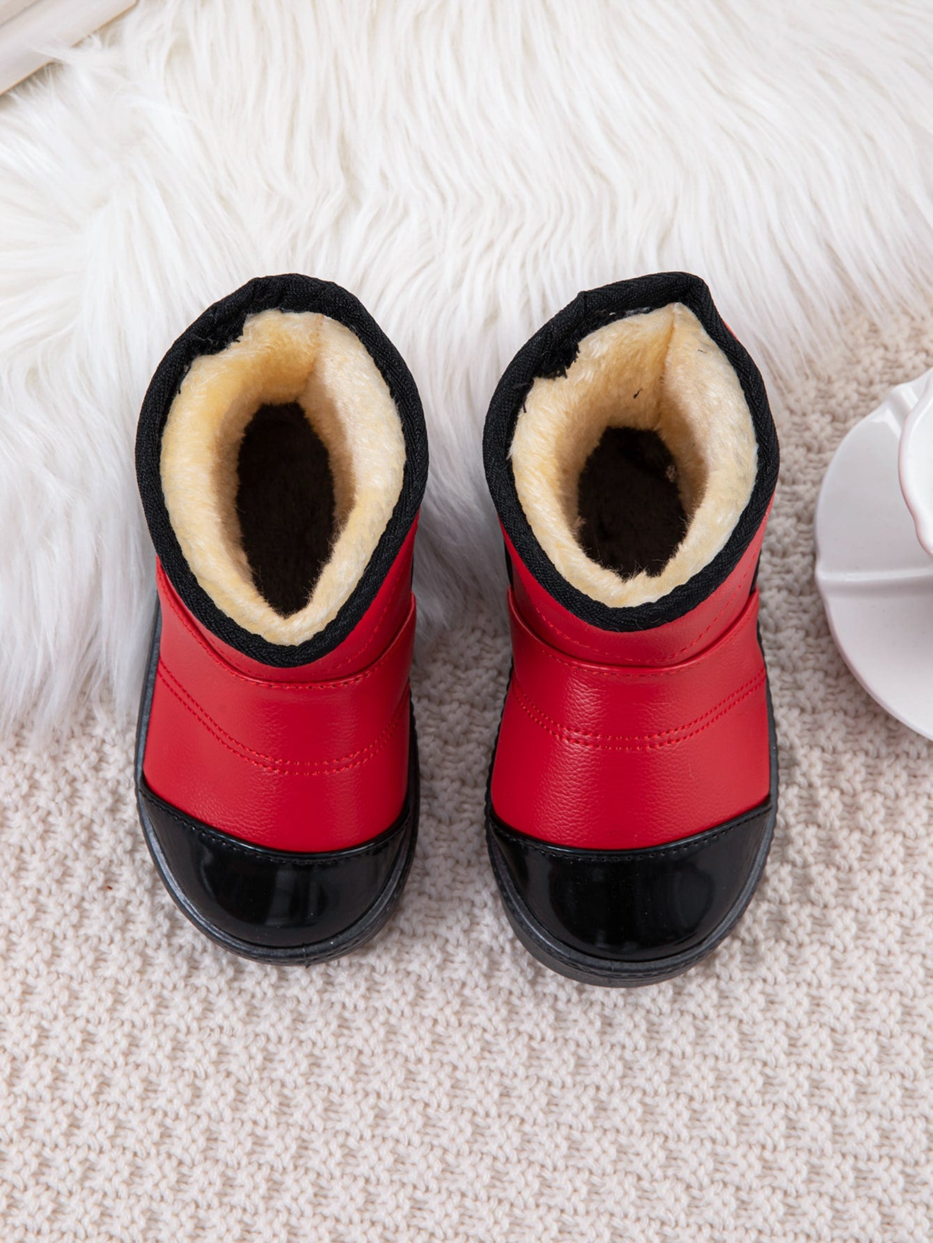 بنات أحذية الثلج لونين سهل الارتداء