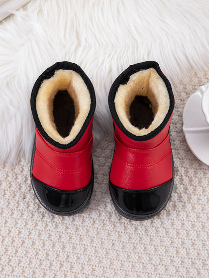 بنات أحذية الثلج لونين سهل الارتداء