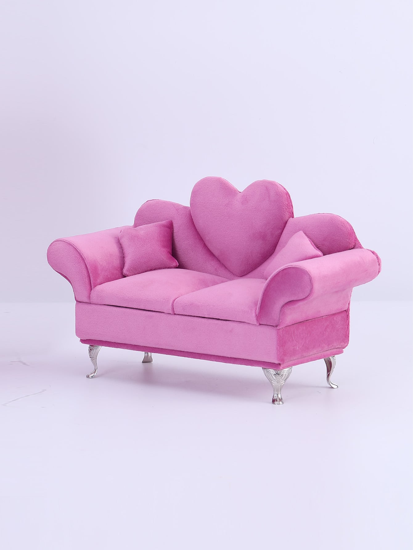 صندوق تخزين مجوهرات بتصميم أريكة محاكاة إبداعي لتخزين الأقراط، الخواتم، العناقيد وتنظيمها ، هدية لعيد الحب