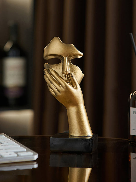 حرفة ديكور بتصميم شكل قطعة واحدة