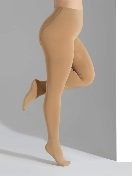 جوارب موحدة اللون مبسط مقاس كبير