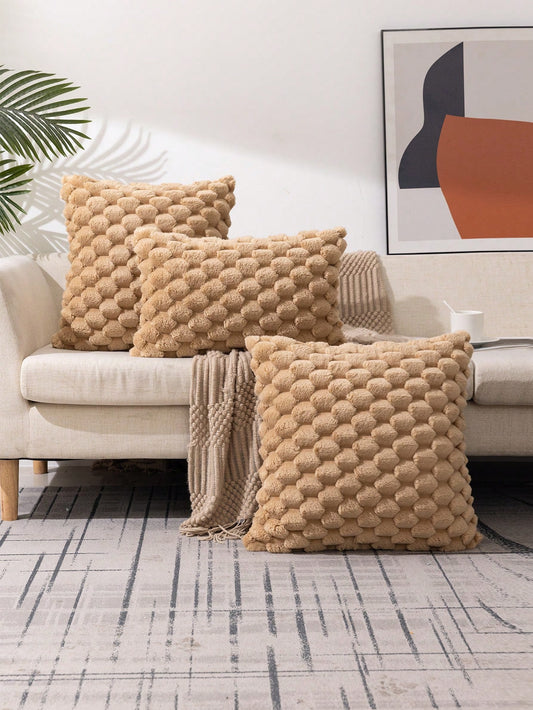 غطاء وسادة بدون حشوة موحدة اللون