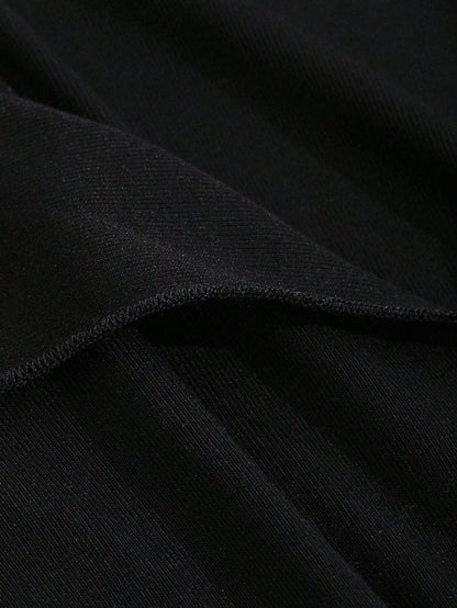 تي شيرت برقبة V غير مطبوعة