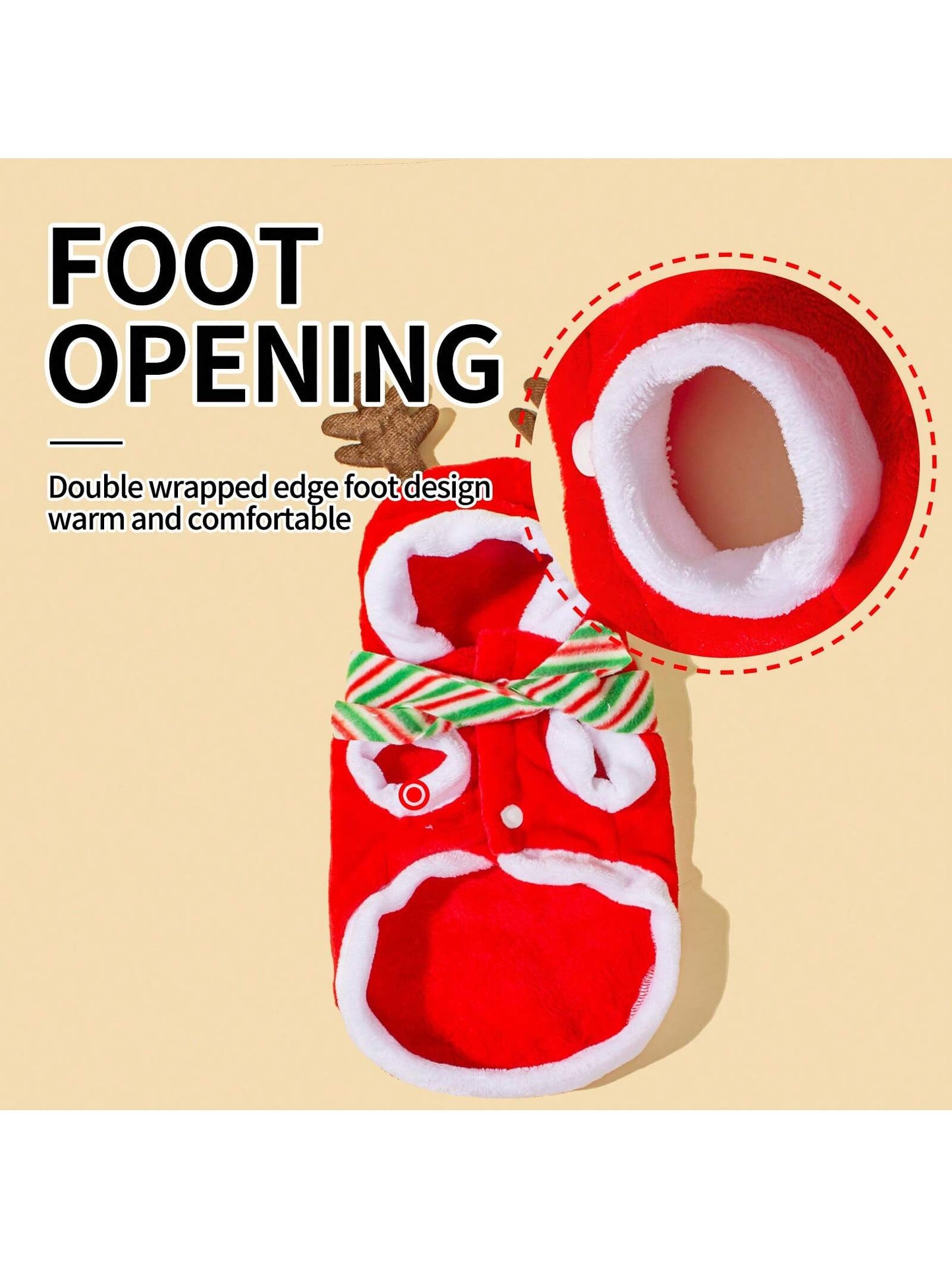 بذلة الحيوانات الحمراء  للقطط والكلاب