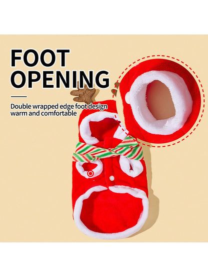 بذلة الحيوانات الحمراء  للقطط والكلاب