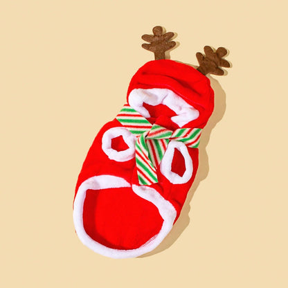 بذلة الحيوانات الحمراء  للقطط والكلاب