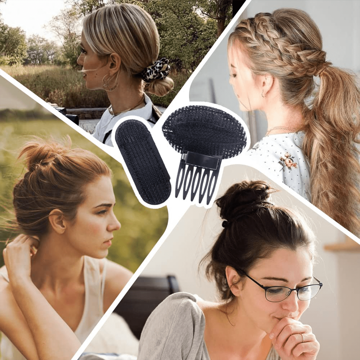 مجموعة 6قطعات لتضخيم الشعر للسيدات